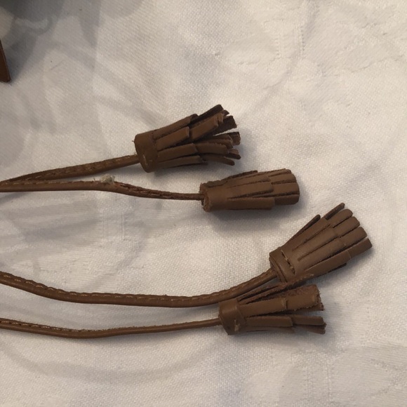 Boden Women’s Leather Open Toe Lace Up Tassel Sandal Size EU 39 Tan Brown - Picture 11 of 12